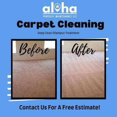 Got dirty carpets? We can deep clean them! Contact us for a free estimate.