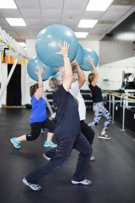 "Forever Fit" senior fitness classes.