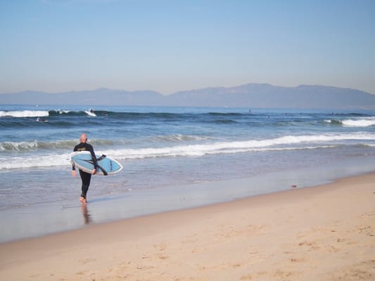 Beach photo taken day after class.