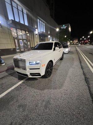 White Rolls Royce Rental Atlanta