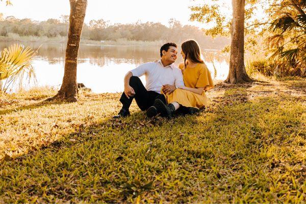 Houston Engagement Photography   This photo was taken in houston at a park call Bay Area park.