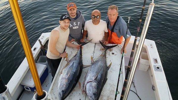 Offshore Tuna trip to Hudson Canyon 10/20/16 with these guys