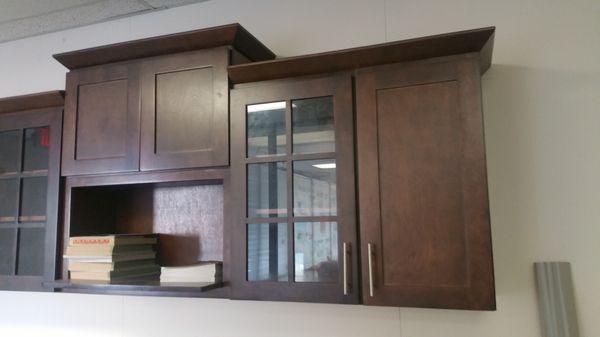 All wood cabinetry sold and installed. No particle board real wood.