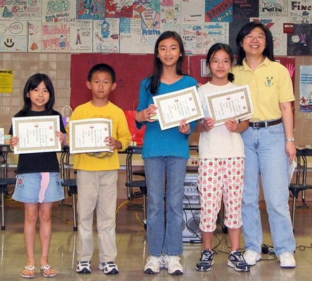 Students who excel are recognized at the commencement ceremony.