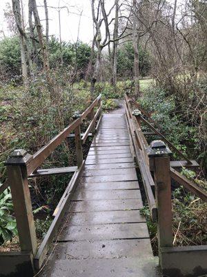 Bridge crossing to next tee.