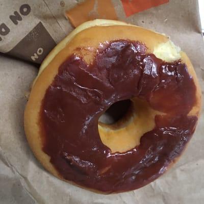 Not my idea of a fresh, decent Dunkin Donut...