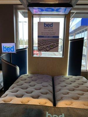 It tells you which mattress is right for you and your partner.