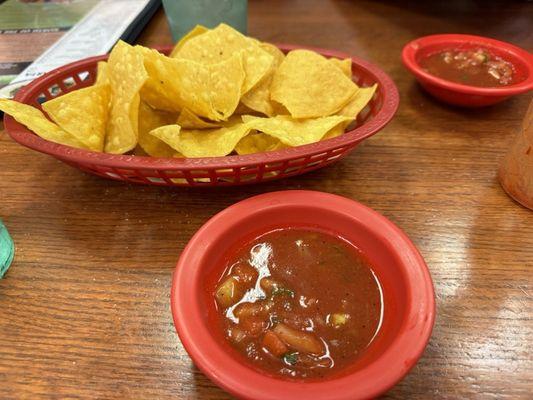 Chips and salsa