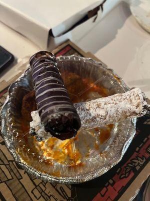 Vegan cannolis