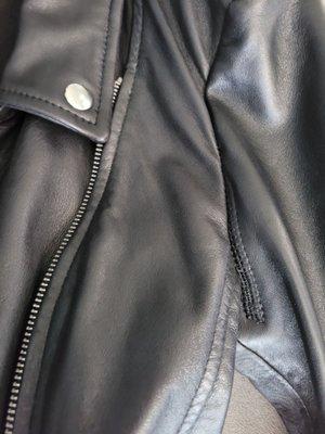 Leather jacket fixed!