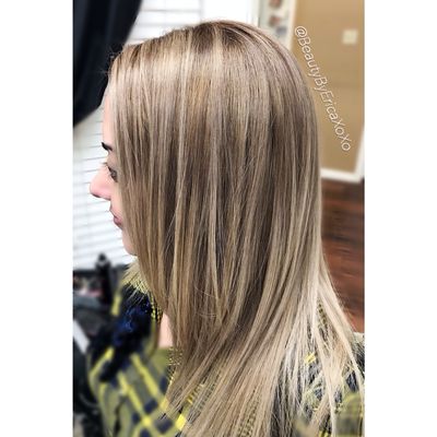 Sandy Blonde Color Melt