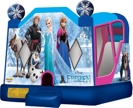 Frozen bounce house