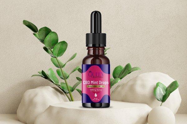 Queen Destiny CBD Mint Oil Drops!