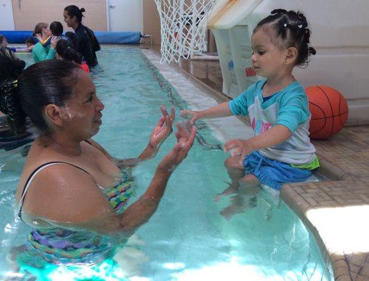 Mommy/Me Swim time!