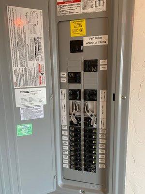 Generac, Generator ready Panel