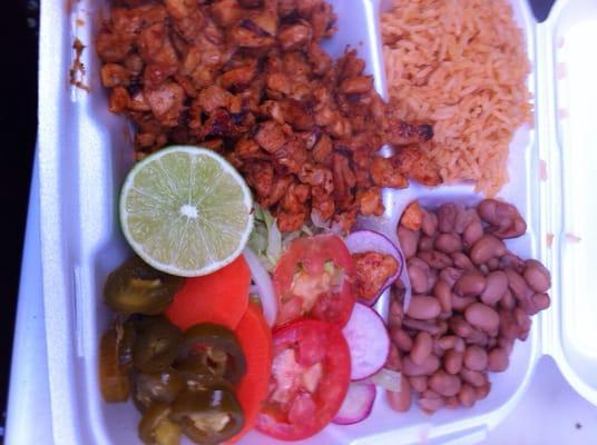 Spicy Chicken Plate!!