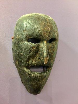 Old Nepalese mask - at Obscuristan, at Traveler's Market