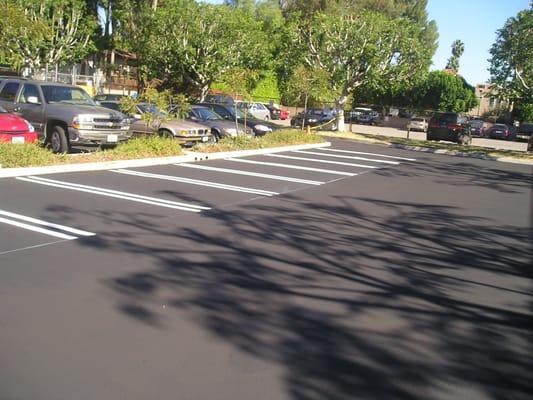 ASPHALT PAVING STRIPING