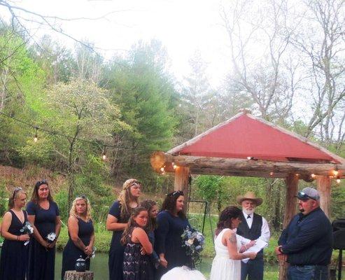 the vows at the pond