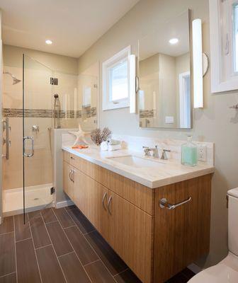 Beach Style Bathroom Remodel