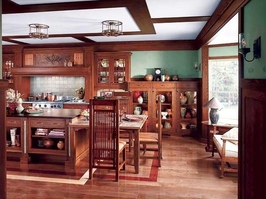 Wood-Mode Craftsman Cabinets