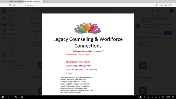 Legacy Counseling and Workforce Connection