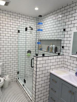 Frame less Shower doors