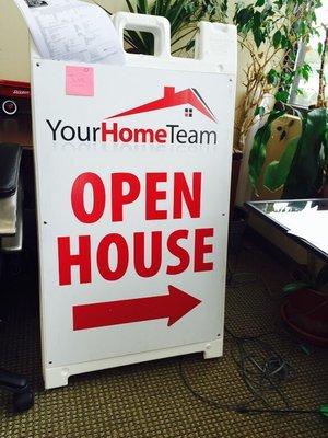 We do open houses that sell homes!