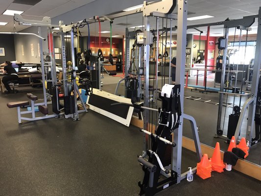 Weight training and cable machines