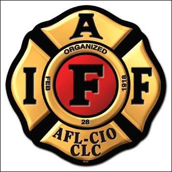 International Association of Fire Fighters Logo.