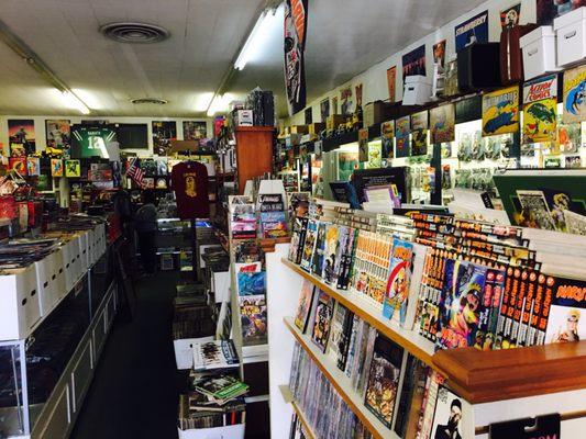 Definitely a comic shop more than cards and coins