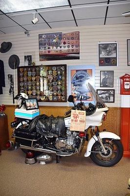 Inside Harlansburg Station Museum