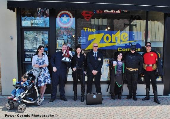 Free Comic Book Day 2014 at the Zone Comics.