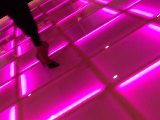 Chicago LED Dance Floor in Pink