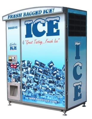 Kooler ICE Vending By Clean Ice