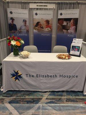 Retractable banners for Elizabeth Hospice