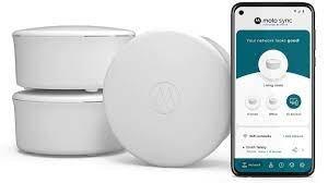 Our Motorola mesh router system to cover larger homes.