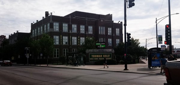 KELLY HS /Thomas Kelly College Preparatory - sw corner of Archer and California Avenues