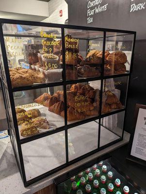 Baked goods sources from local bakeries