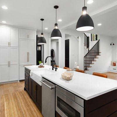 Kitchen Lighting Upgrade & Recessed Lighting