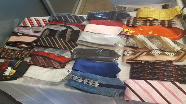 Elegant men's long ties & popular Bow ties return to the fashion scene!