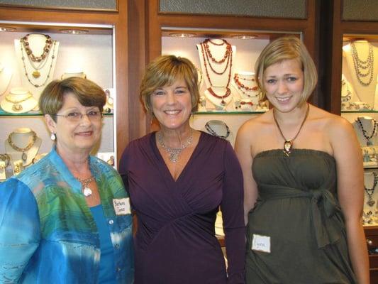 Carolyn loves meeting collectors at the Gaylord events