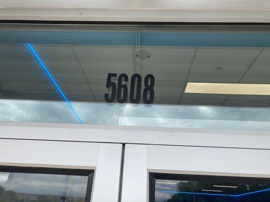 Street address of the store