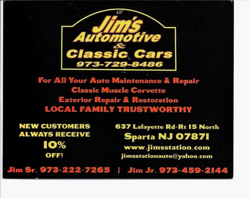 Jim's Automotive & Classic Cars