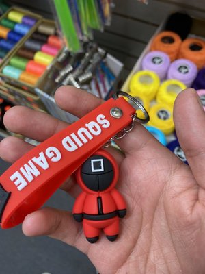 Squid game keychain