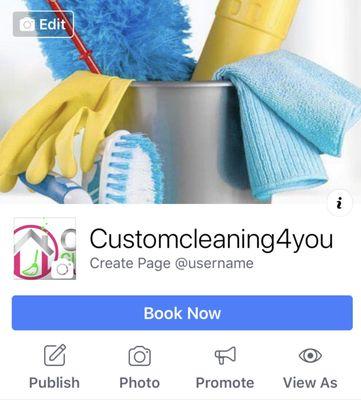 we are on facebook look up customcleaning4you see more pics and videos.