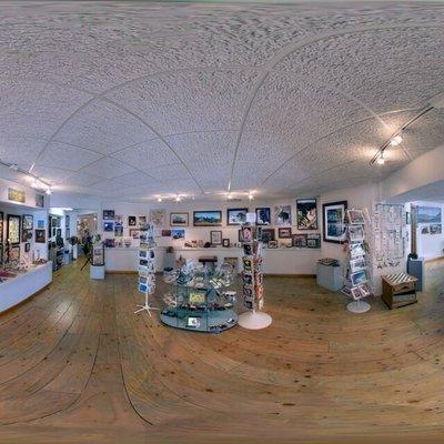 Fisheye panoramic of our retail store