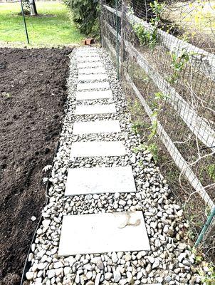 Flagstone Walkway