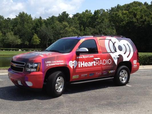 Vehicle Wrap for IHeartRadio