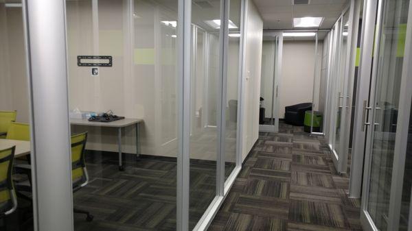 We leased these movable walls and furniture as well!